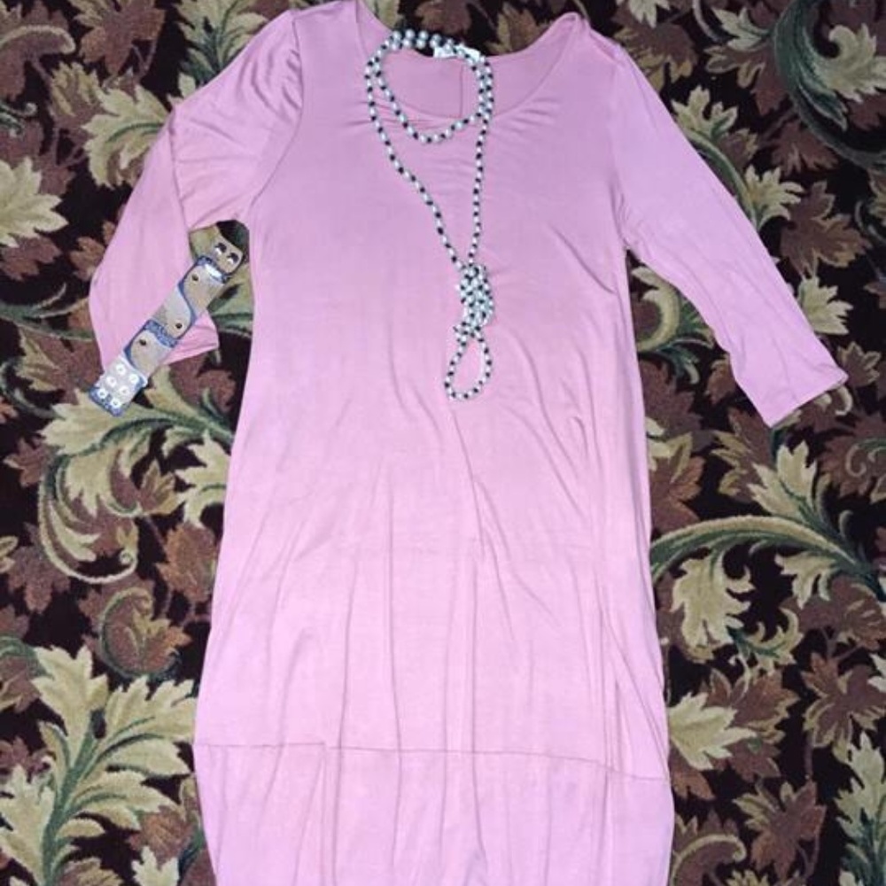 Sippin' Bubbly T-shirt Bubble-hem Maxi Dress